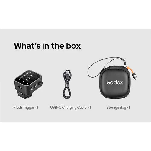Godox X3-S Touchscreen TTL Wireless Flash Trigger for Sony Camera