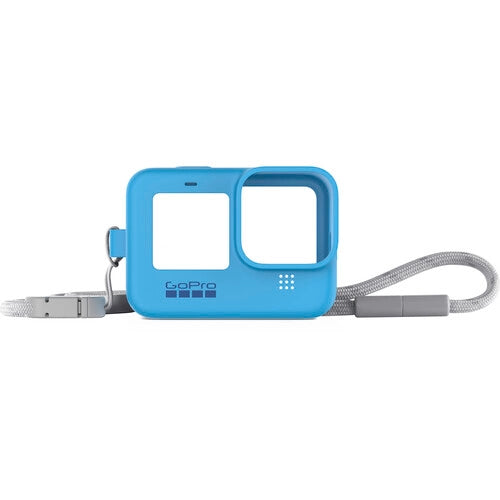 GoPro Sleeve + Lanyard for HERO9 Blue