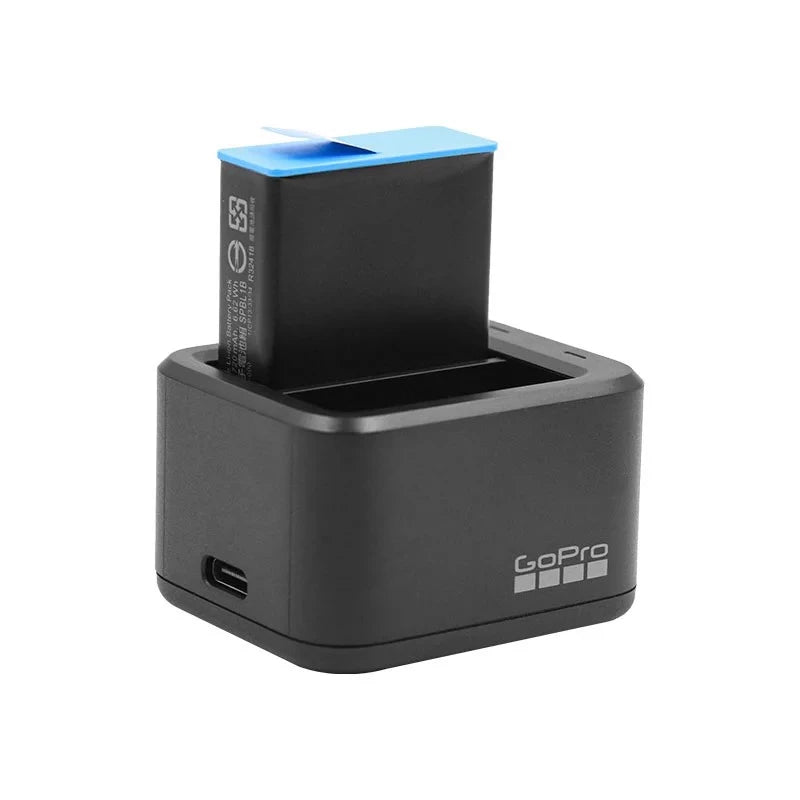 GoPro Dual-Battery Charger with Two Enduro Batteries for HERO 9/10/11/12 Cameras GP-ADDBD-001-AS