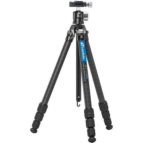 Leofoto LY-224C+LH-25(Black) Carbon Fiber Y Shaped Center Column Tripod