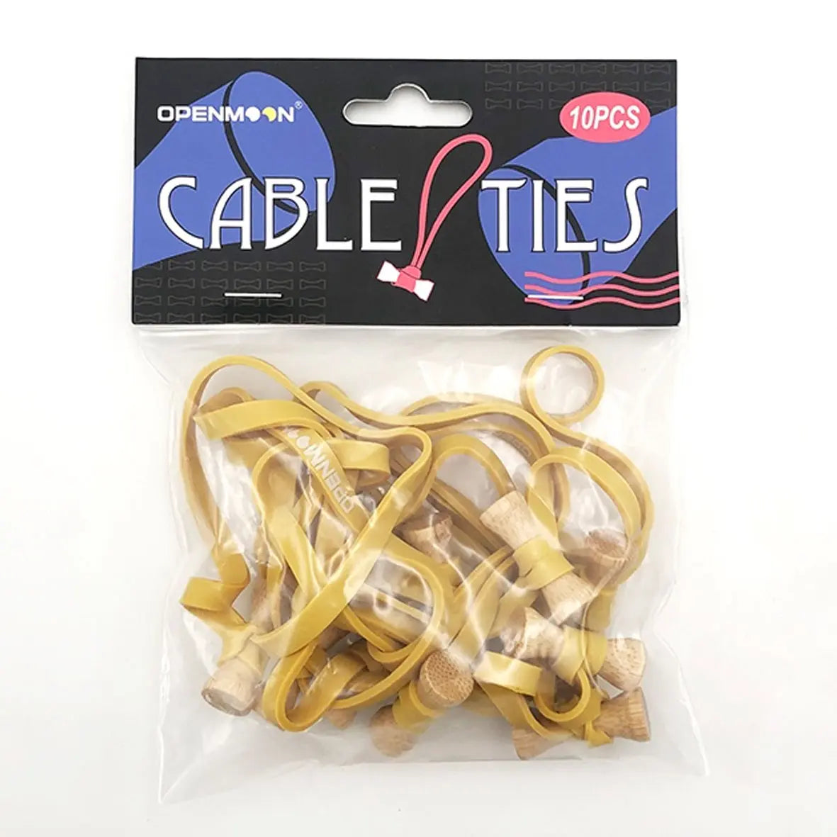 OPENMOON Cable Ties rubber OSX02 YELLOW