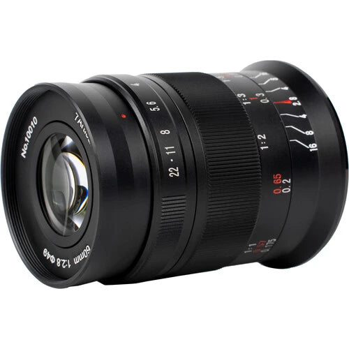 7Artisan 60mm F2.8 Macro Mark II for Canon EOS-M Mount (Black)