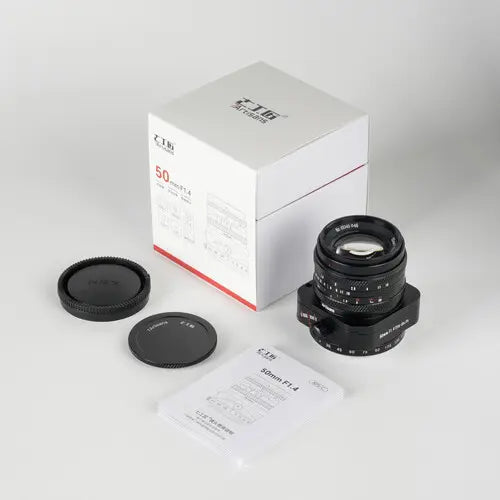 7Artisans 50mm F1.4 Tilt-Shift Lens for Sony APSC-FE Mount