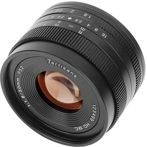 7artisans 50mm f1.8 Lens for Fujifilm X