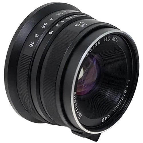 7Artisan 25mm F1.8 Fuji FX Mount (Black)