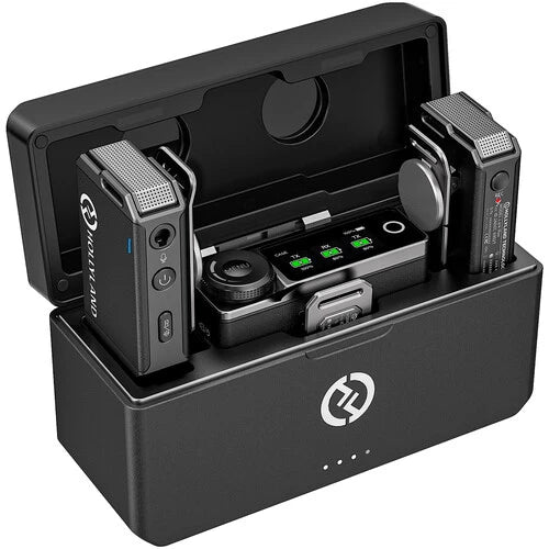Hollyland LARK MAX DUO 2-Person Wireless Microphone System (Black)