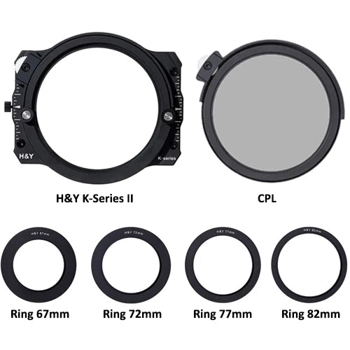 H&Y K-Series Filter Holder Mark II for 100mm with CPL (KH100)