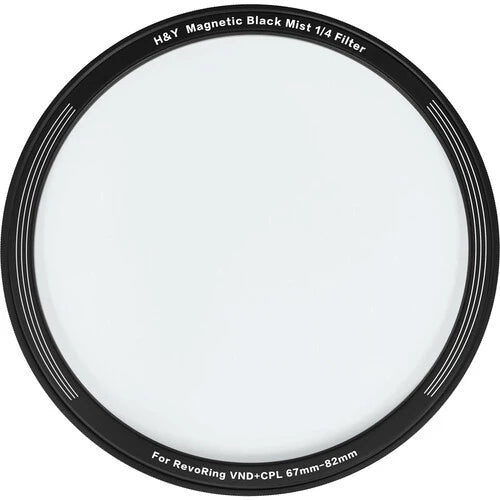H&Y Black Mist 1/4 Magnetic Clip-on Filter for REVORING VND+CPL 67-82mm (RMB4-82)