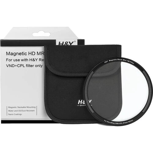 H&Y Black Mist 1/4 Magnetic Clip-on Filter for REVORING VND+CPL 67-82mm (RMB4-82)