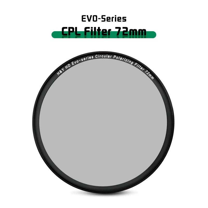 H&Y HD EVO Circular Polarizing Filter 72mm EPL72