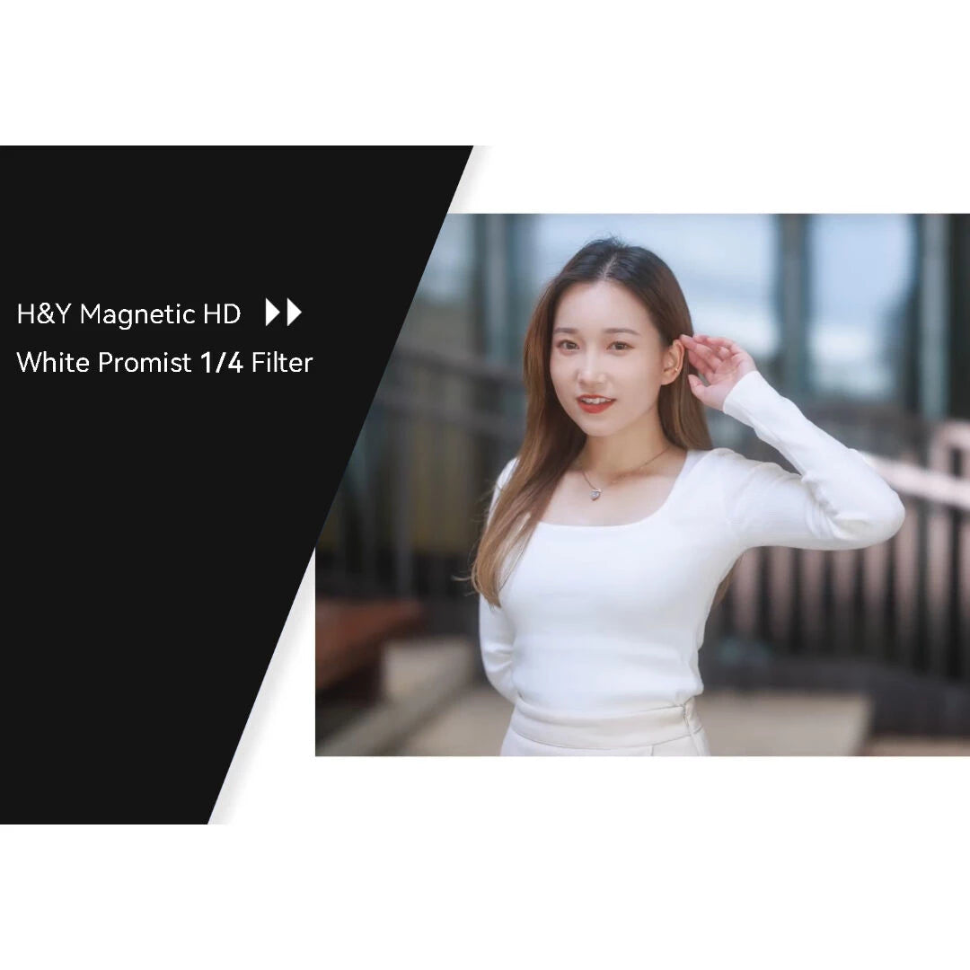 H&Y Magnetic HD White Promist 1/4 Filter Kit 82mm (MW4-82)