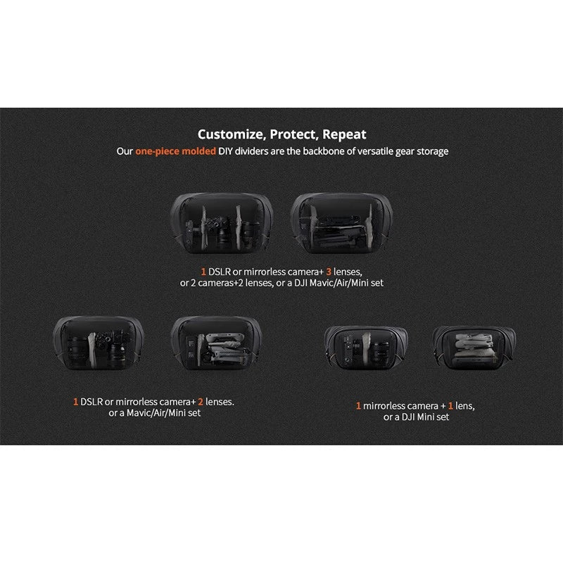 PGYTECH OneGo Solo V2 4L(Obsidian) P-CB-150