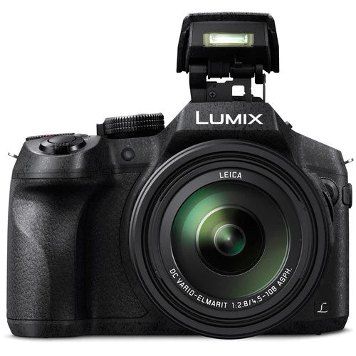 Panasonic Lumix DMC-FZ300 Digital Camera with 25-600mm f2.8 Lens (Blac