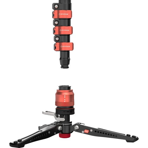 Ifootage COBRA 3 Carbon fiber Flip lock Pedal Monopod CB3 C180F-P