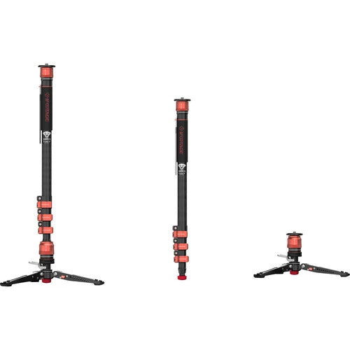 Ifootage COBRA 3 Carbon fiber Flip lock Pedal Monopod CB3 C180F-P