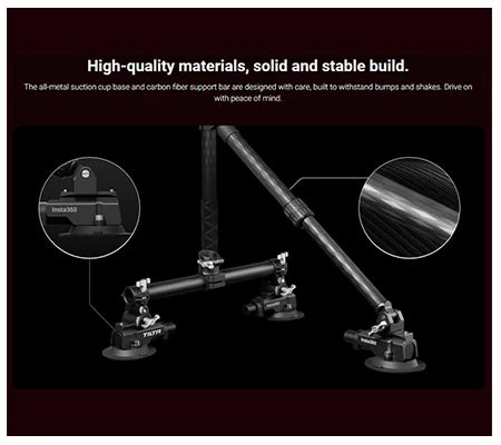 Insta360 Triple Suction Cup CarMount