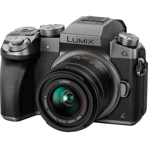 Panasonic Lumix G7 Mirrorless Micro Four Third Digital Camera with 14-42mm (Silver)