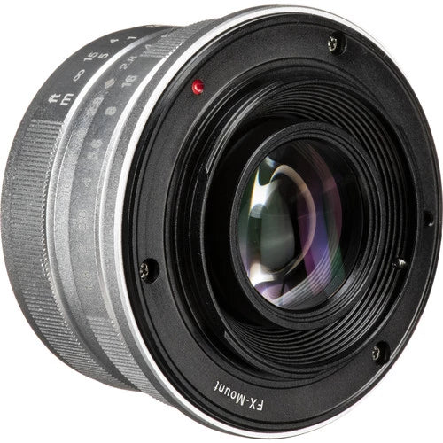 7Artisan 25mm F1.8 Fuji FX Mount (Silver)