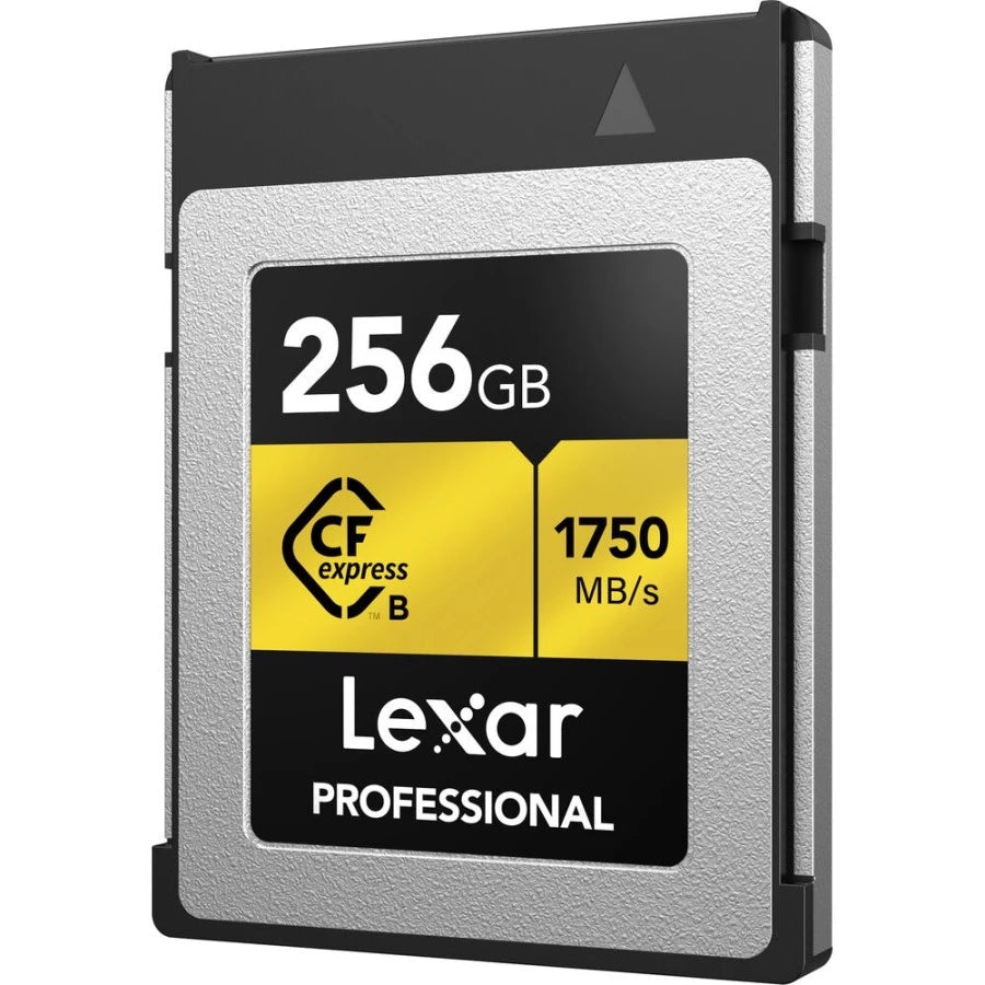 Lexar 256GB Professional CFexpress Type-B Gold Memory Card