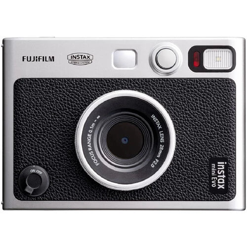 Fujifilm Instax Mini Evo Hybrid Instant Film Camera (Black)
