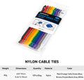OPENMOON Nylon Cable Ties OSX01 PURPLE