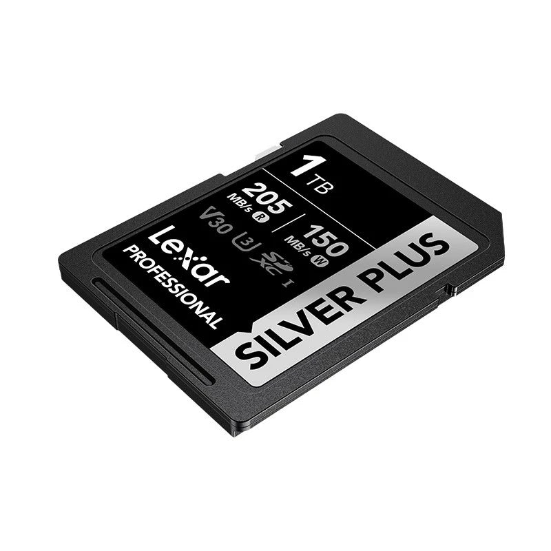 Lexar 1TB Professional SDXC SILVER PLUS UHS-I Memory Card 205MB/s