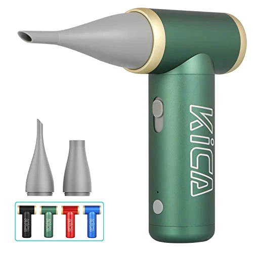 KiCA JetFan Gen 2 Compressed Air Duster Blower Green