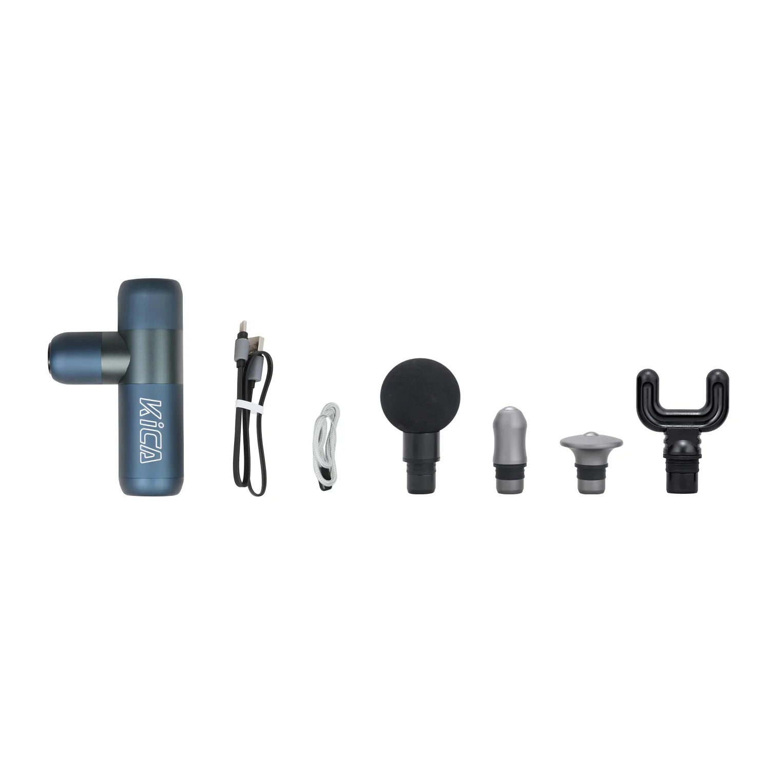 KiCa K2 Portable Mini Massage Gun Blue Gen 2