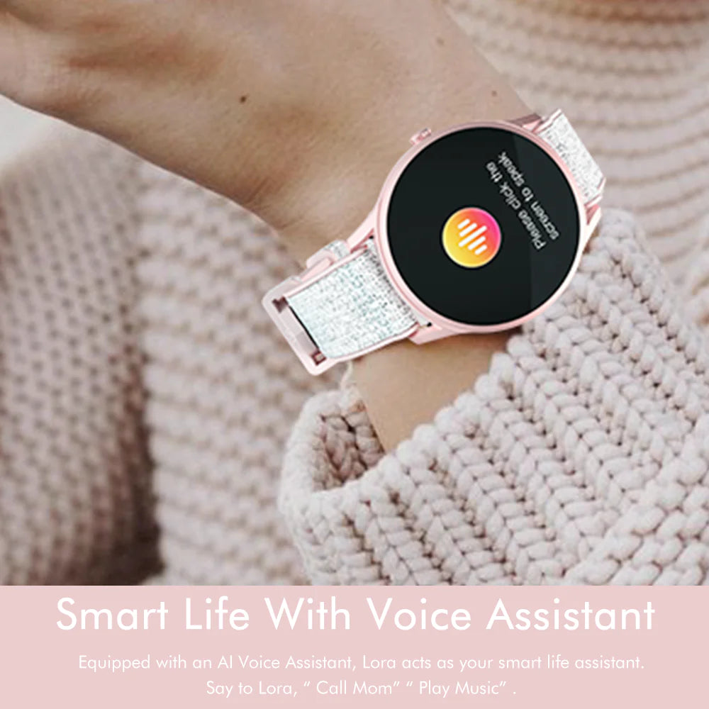 Kieslect Lora Lady Calling Smart Watch Heart Rate SpO2 Monitor