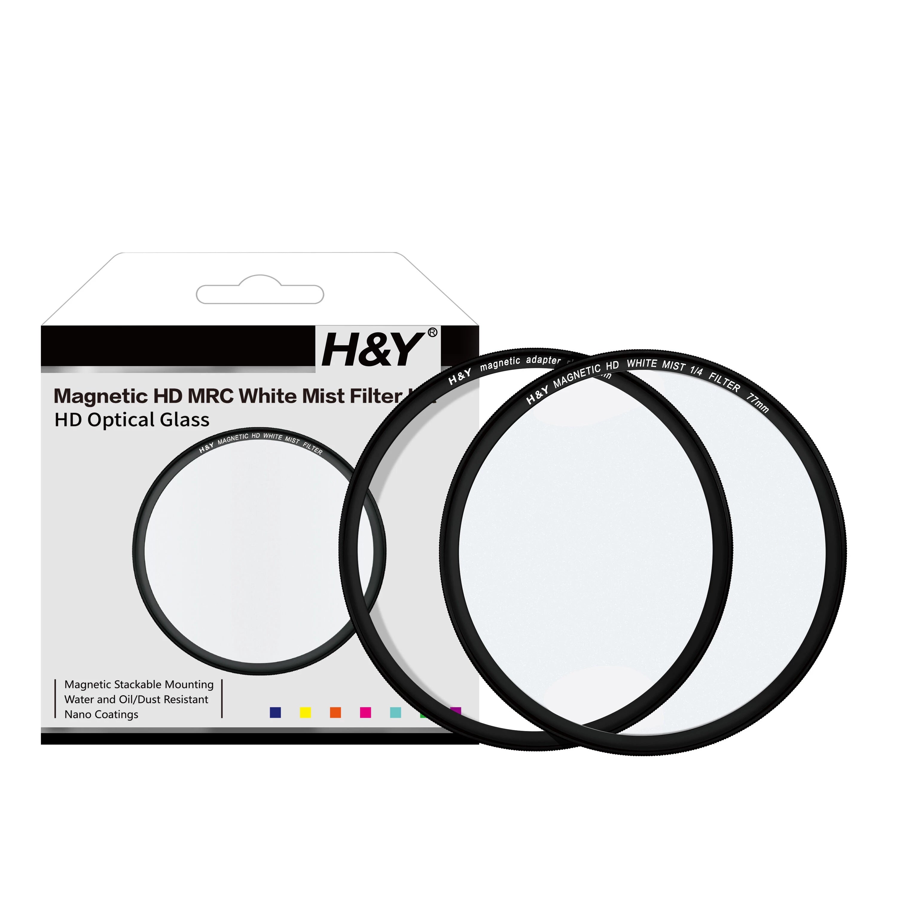 H&Y Magnetic HD White Promist 1/4 Filter Kit 82mm (MW4-82)