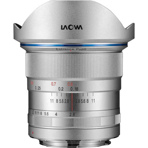 Laowa 12mm f2.8 Zero-D Lens for Canon EF (Silver)