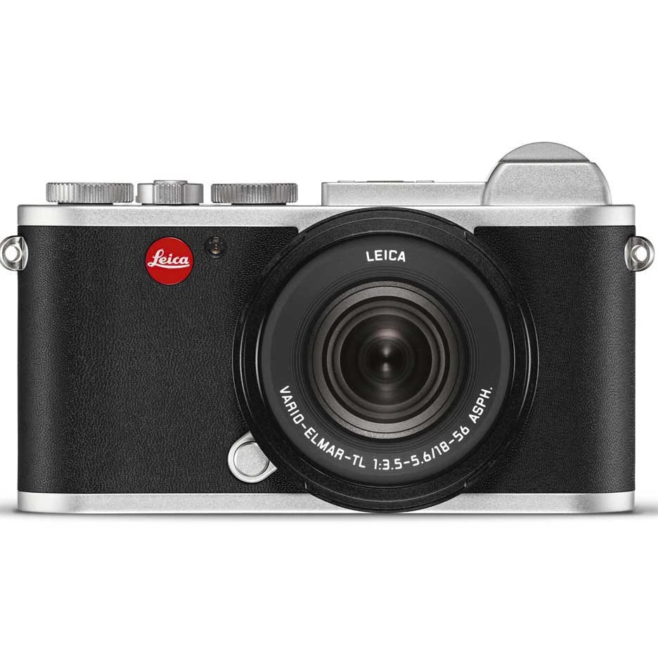 Leica CL Mirrorless Digital Camera with 18-56mm Lens (Silver) - 19315