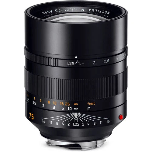 Leica Noctilux-M 75mm f1.25 ASPH Lens - 11676