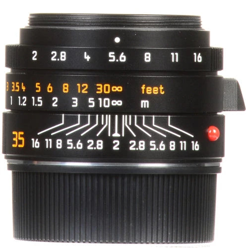 Leica Summicron-M 35mm f2 ASPH Lens (Black) - 11673