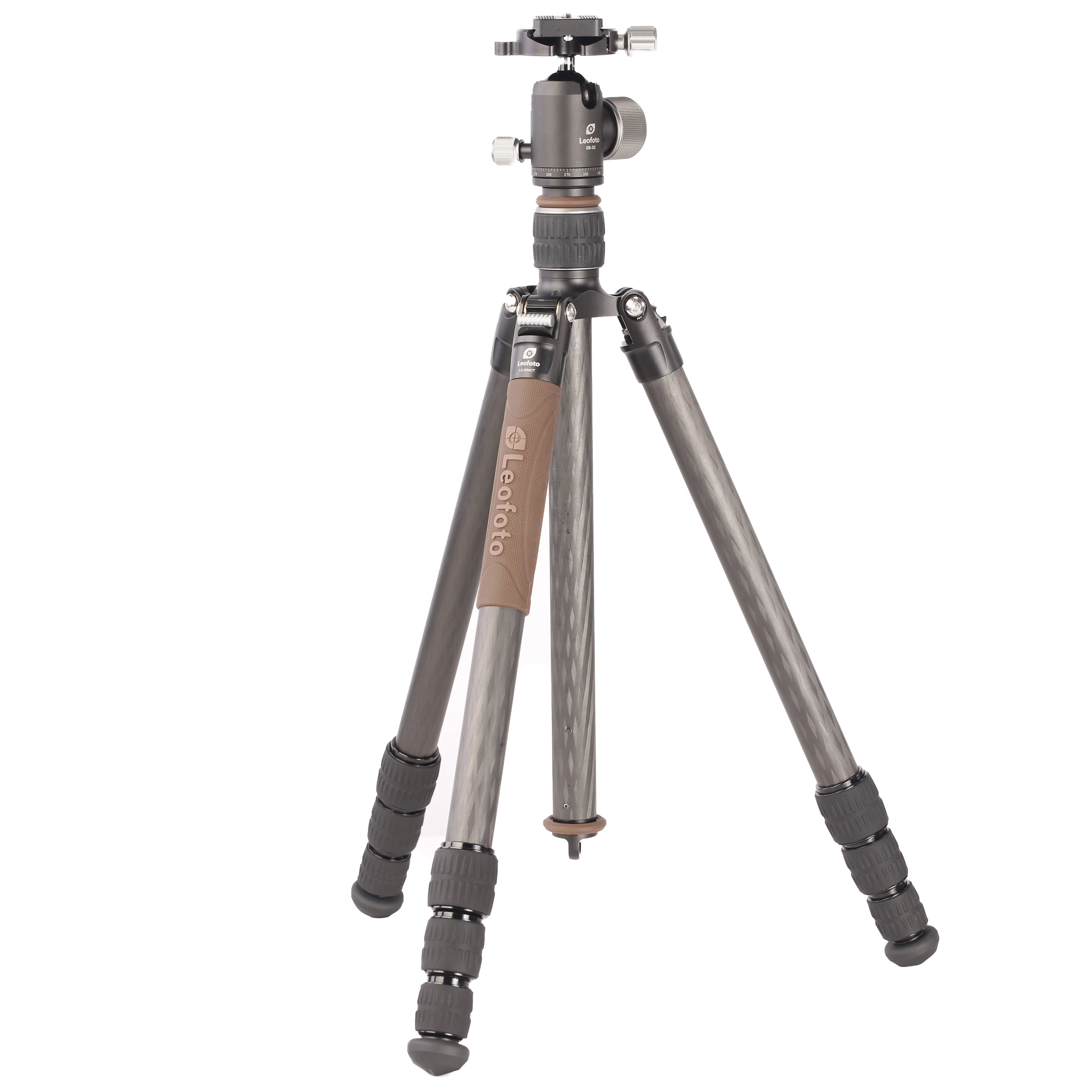 Leofoto LX-254CT Compact Carbon Fibre Tripod with XB32 Ball Head