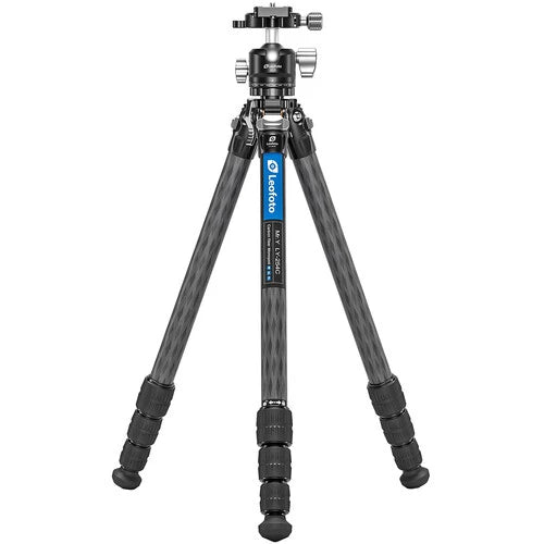 Leofoto LY-254C+LH-30 Carbon Fiber Y Shaped Center Column Tripod