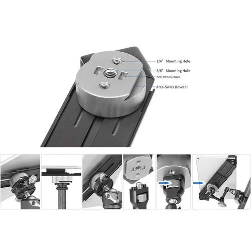 Leofoto IPC500 Aluminium Table for iPad or Tablet 33x50 cm