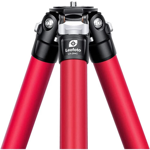 Leofoto LA-324C Tripod with LH-40 Red ATHENA