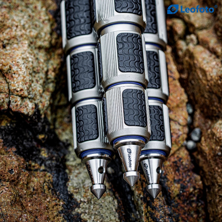 Leofoto LP-324C Carbon Fiber Tripod with LH-40 Ball Head Blue Poseidon