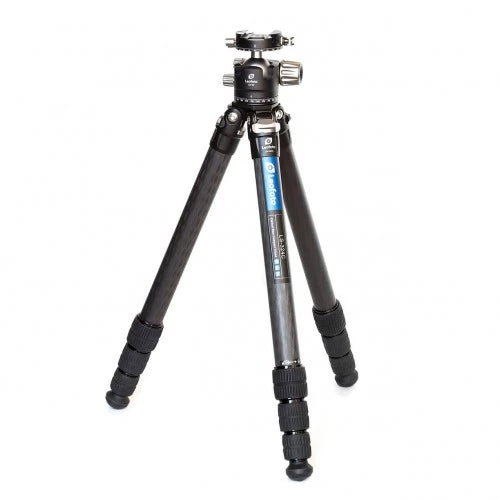 Leofoto LS-324C+LH-40R Diamond Cutting Carbon Fiber Tripod