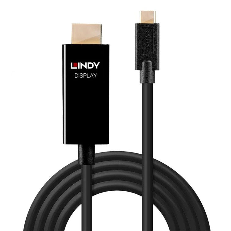 LINDY #43293 Kabel Type C to HDMI 4K60 Adapter with HDR, 3m