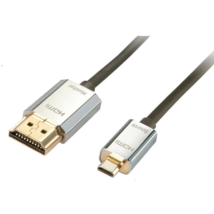 Lindy #41679 Type A/D High Speed HDMI Cable with Ethernet 4.5m