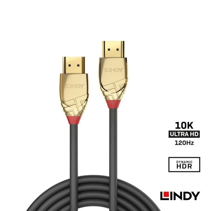 Lindy #37604 Kabel Gold Hdmi 2.1 Ultra High Speed, A To A, 5m
