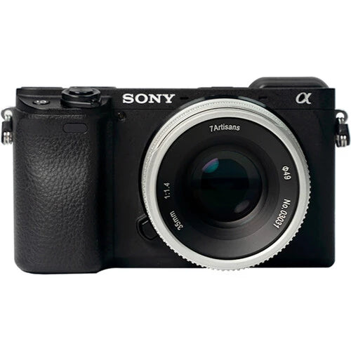 7Artisan 35mm F1.4 APS-C Sony E Silver