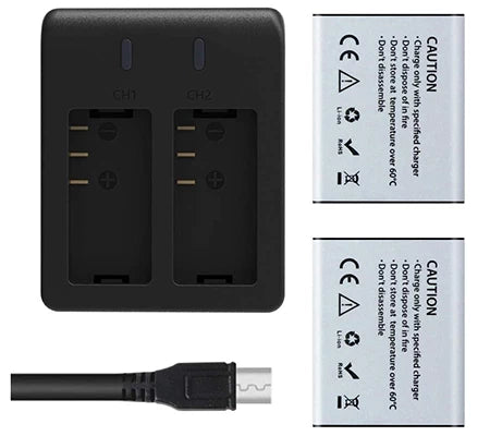 Akaso Battery Kit For V50X (2 Battery + 1 Docking)