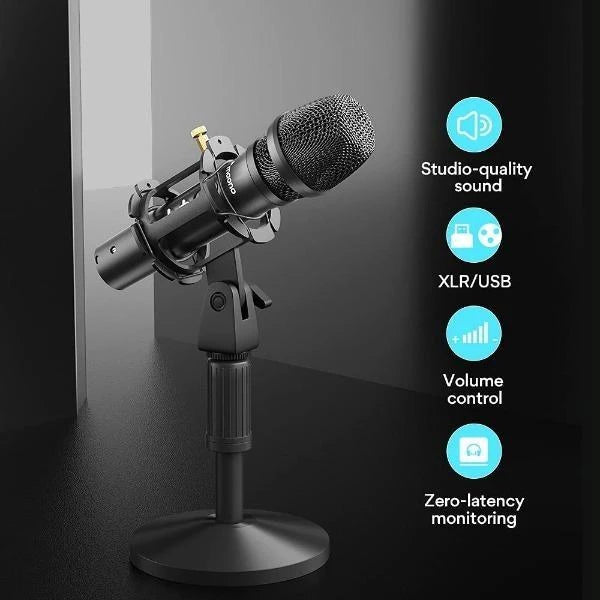Maono HD300T Microphone USB/XLR Cardioid Dynamic.