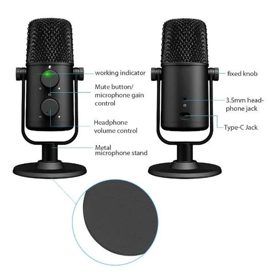 Maono AU-902 USB Professional Microphone
