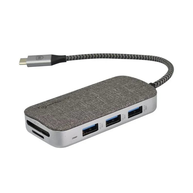 MICROPACK DATA CONVERTER FLASH 8 USB-C 8 IN 1 GRAY (MDC-8-GY)