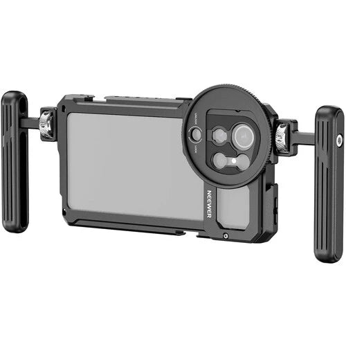 Neewer PA021 Handheld Cage with Filter Thread Adapter for Samsung Galaxy S23 Ultra