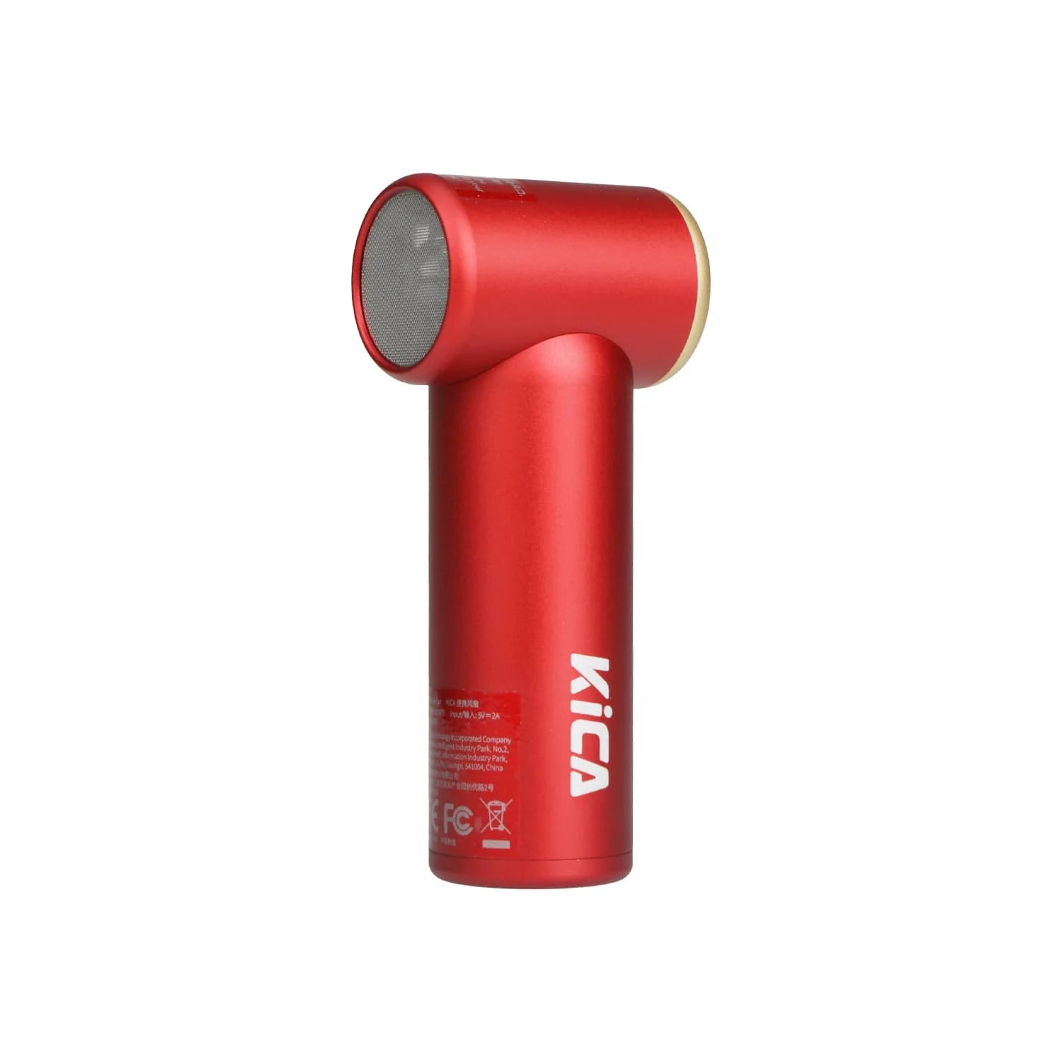 Kica JetFan Mini Ultra Compact and Portable Jet Fan Mini Red
